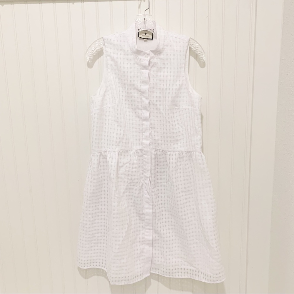 Tuckernuck White Mini Dress with Chic Design
